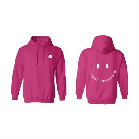 Hoodie Medium - "Fais ce qui te rend heureuse"