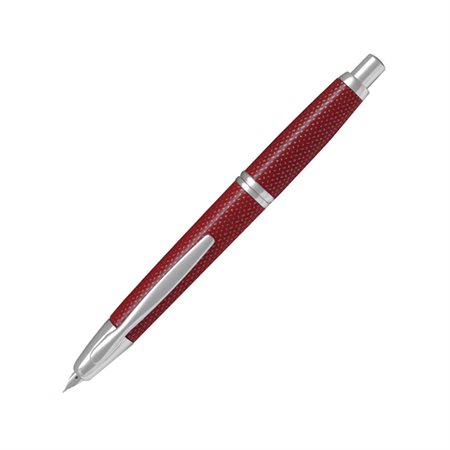 Capless Splash red fountain pen (fine tip)