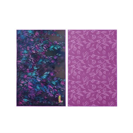 Beach and Travel Towel - Purple Wisteria