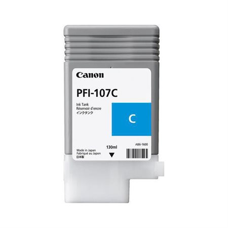 Canon PFI-107C cyan cartridge 130ml