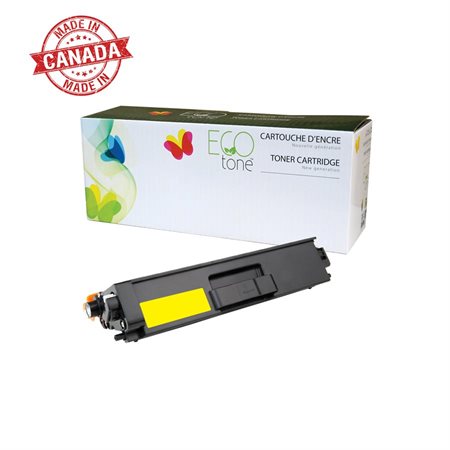 Cartouche de toner laser remise à neuf Brother TN336Y, TN-336Y Jaune