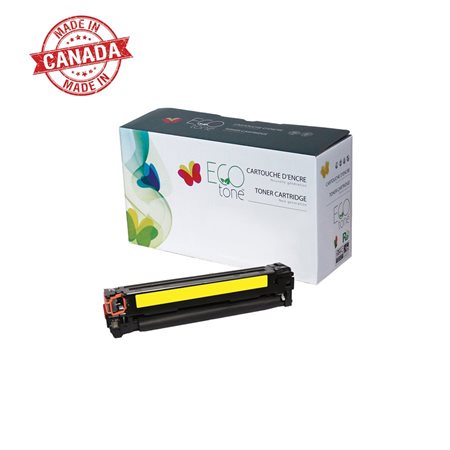Cartouche de toner laser remise à neuf HP #131A CF212A Jaune