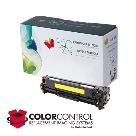 Cartouche de toner laser remise à neuf HP #305A CE412A Jaune