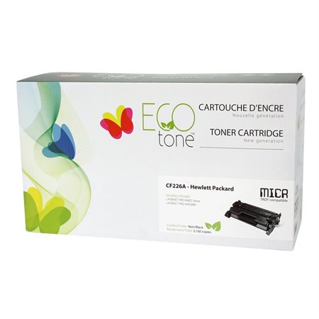 Cartouche magnétique MICR replacement à HP #26A CF226A Noir