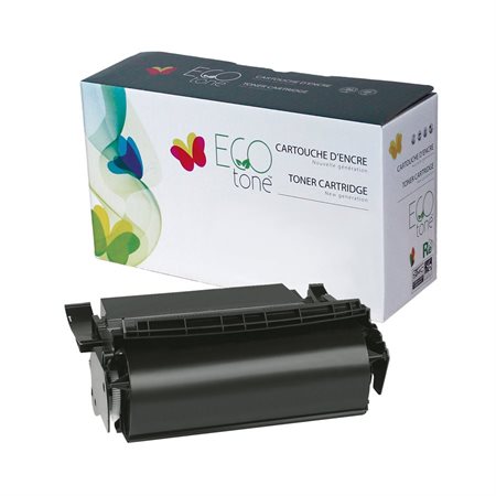 Cartouche de toner laser remise à neuf Lexmark 12A5845, 12A5745 Noir