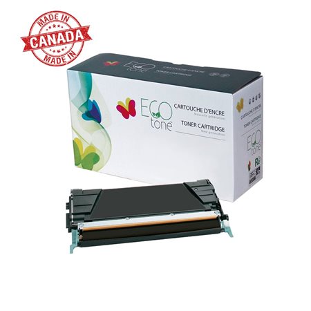 Cartouche de toner laser remise à neuf Lexmark C5222KS, C5220KS Noir
