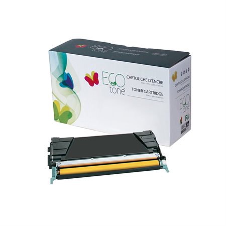 Remanufactured laser toner Cartridge Lexmark C5222YS, C5220YS Yellow