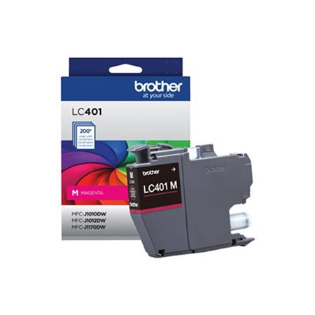 Cartouche jet d'encre LC401 magenta
