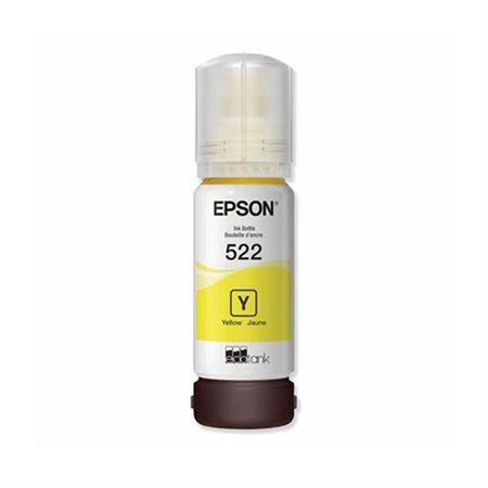 Bouteille d'encre Epson T522 jaune