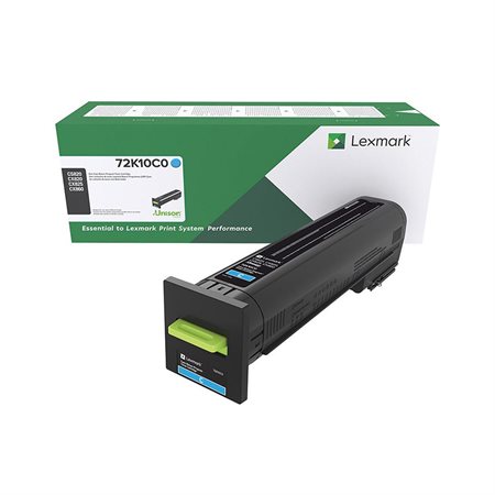 Lexmark 72K10C0 cyan cartridge