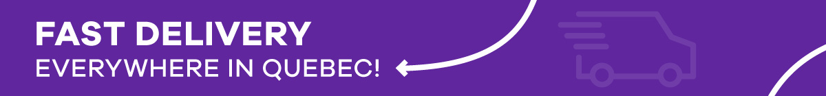 Hamster Megaburo free delivery everywhere in Quebec