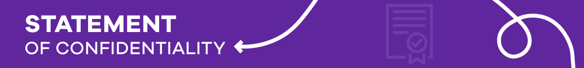 Solution Buro Statement of Confidentiality
