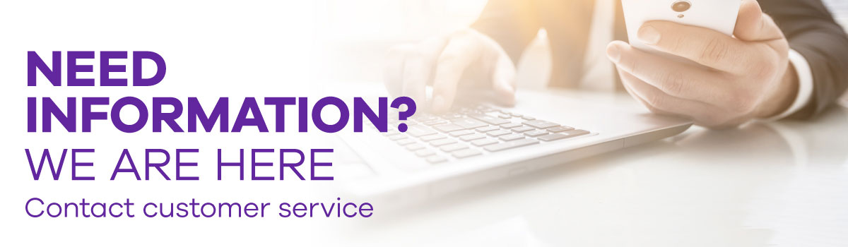 Contact customer service